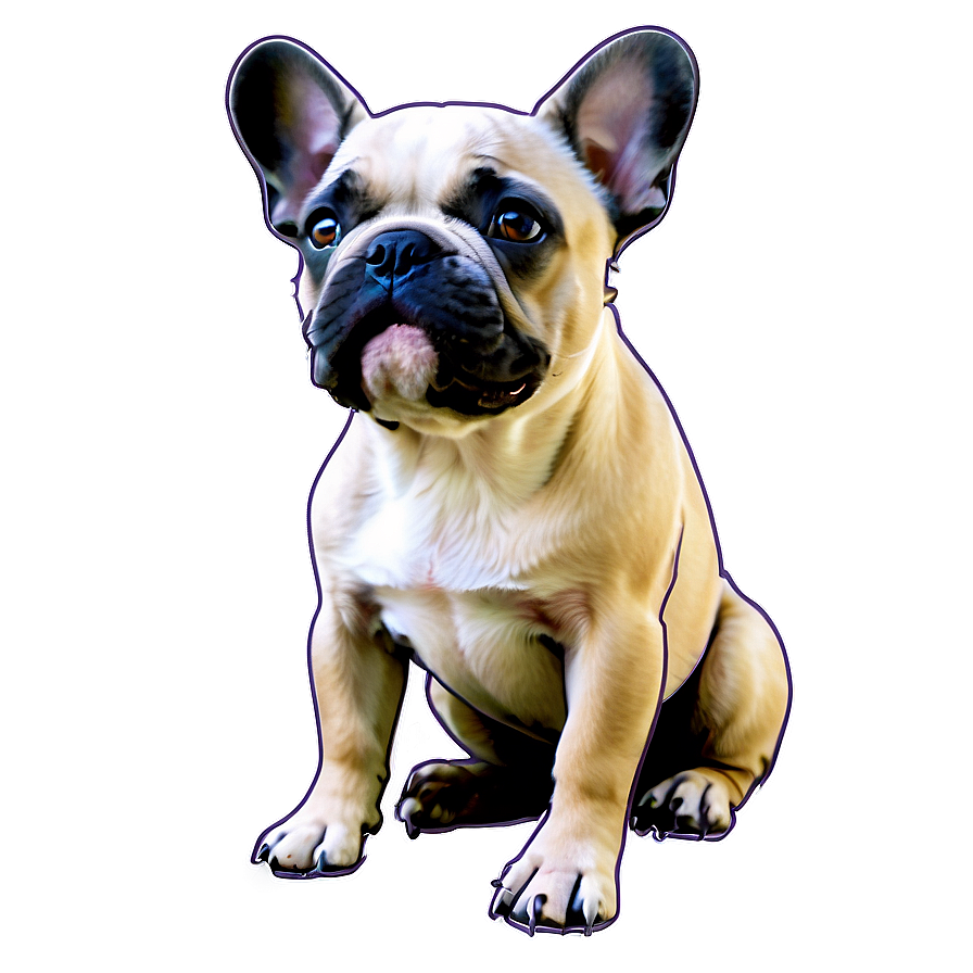 French Bulldog Sketch Png 06202024