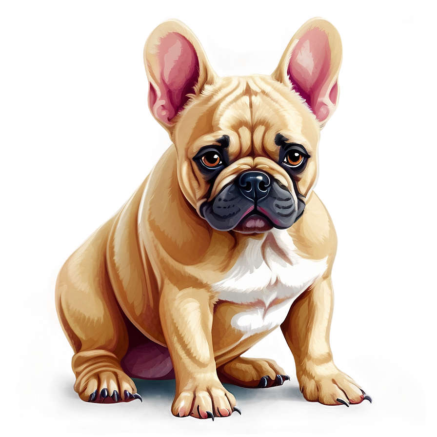 French Bulldog Vector Png 90