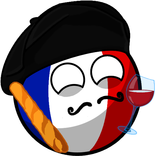 French Culture Emoji Cartoon