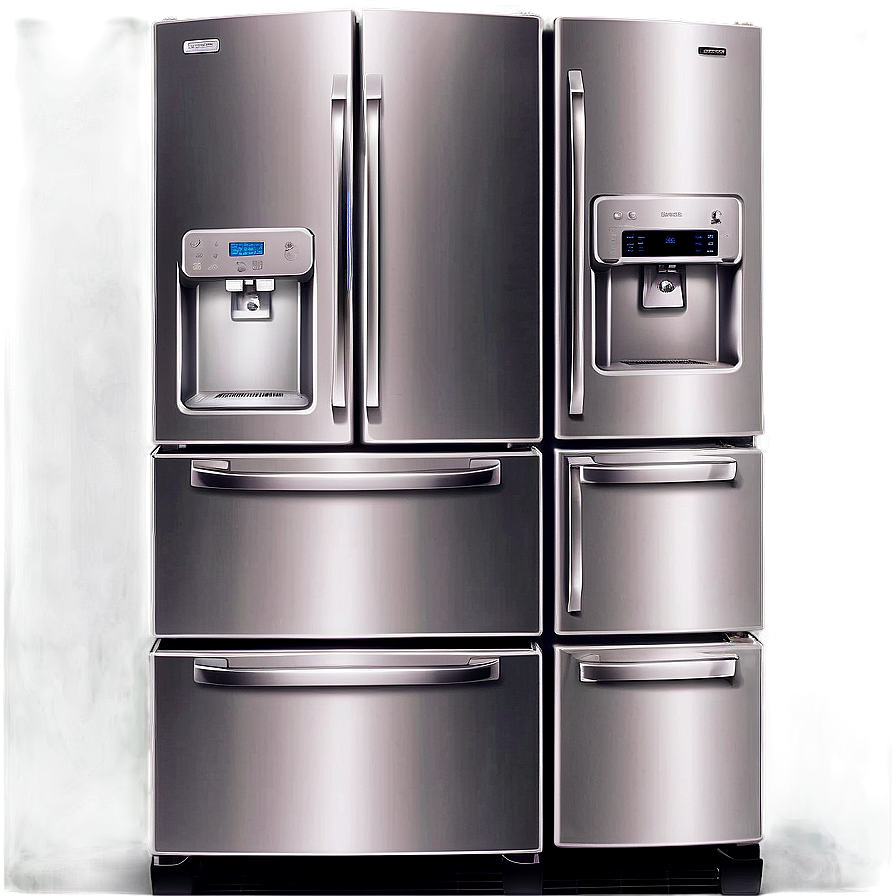 French Door Refrigerator Png Uxo2