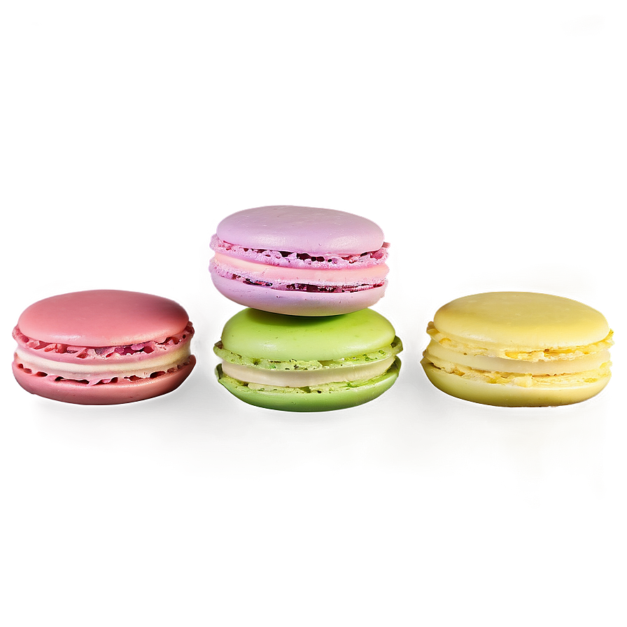 French Macarons Variety Png 06122024