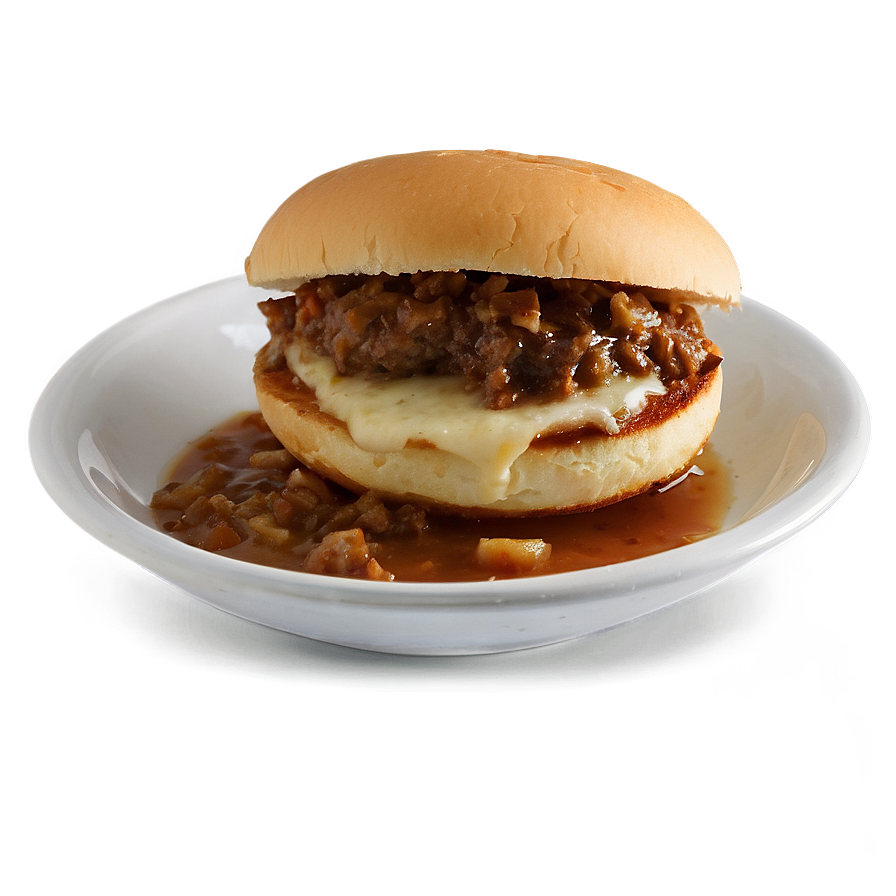 French Onion Soup Burger Png 05242024