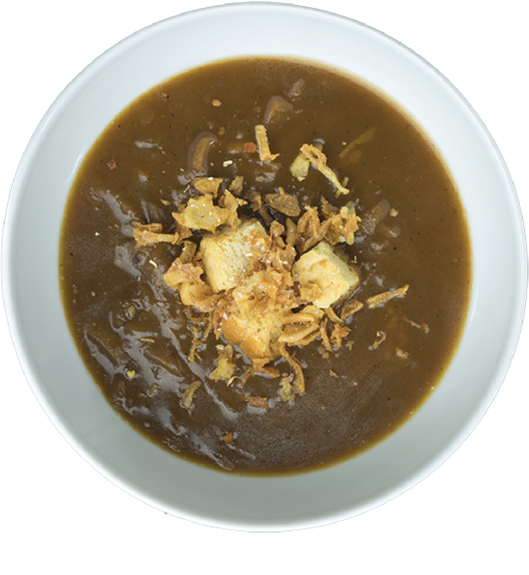 French Onion Soupwith Croutons