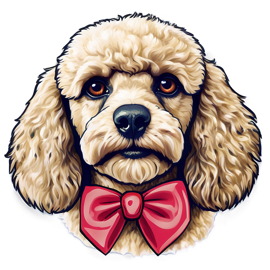 French Poodle Outline Png Elm95