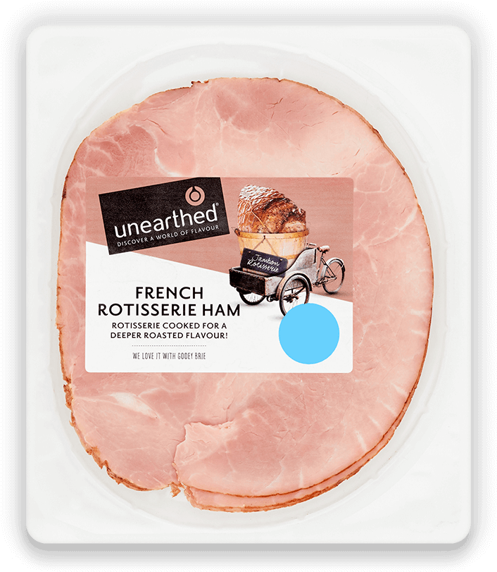 French Rotisserie Ham Packaging