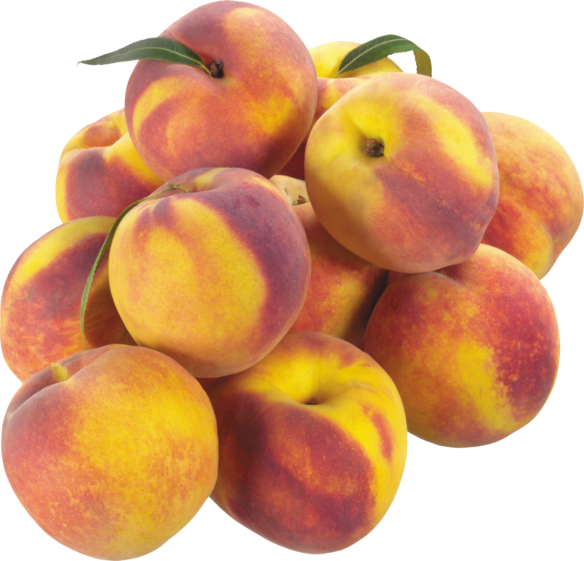 Fresh Apricots Pile Transparent Background