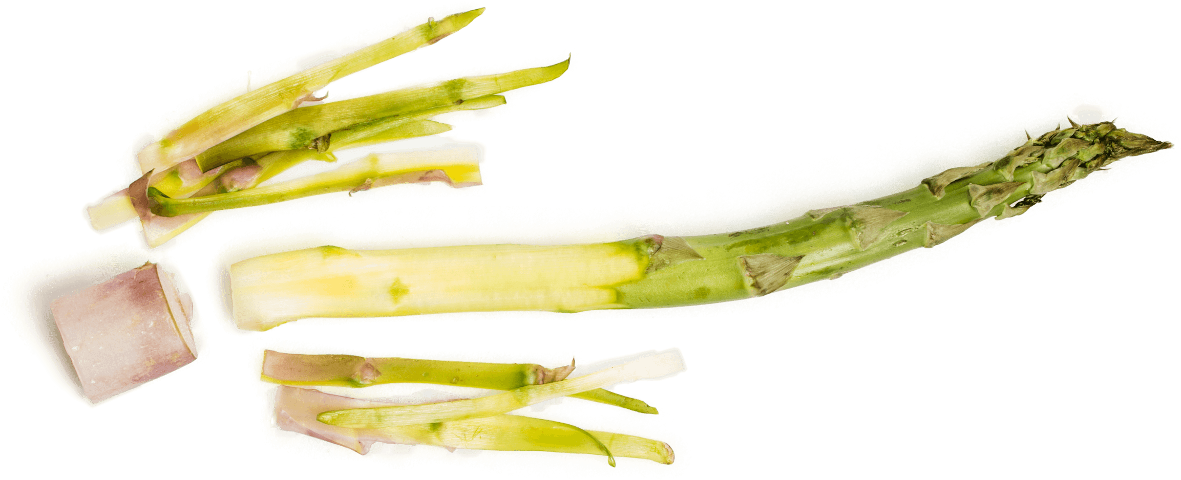 Fresh Asparagus Stalks Transparent Background