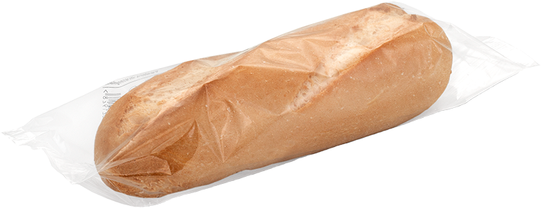 Fresh Baguettein Paper Wrap