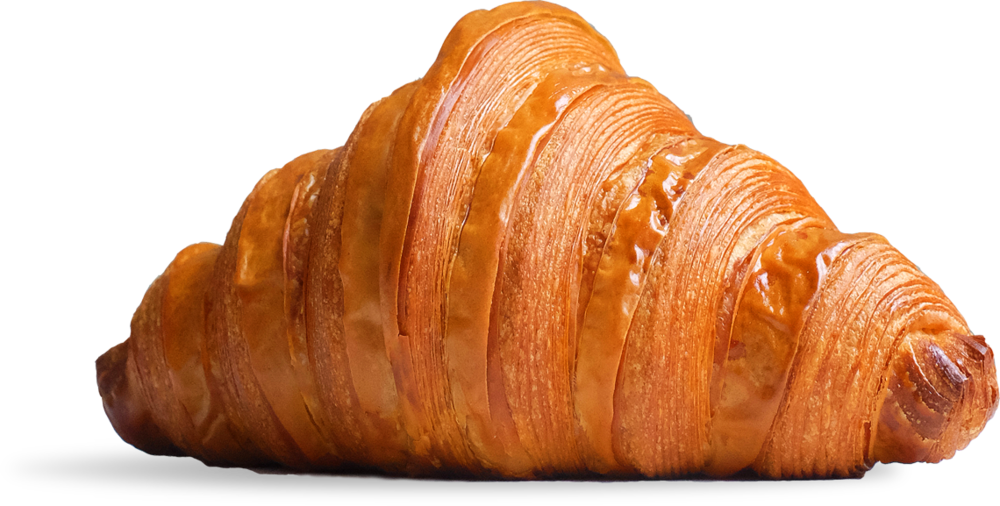 Fresh Baked Croissant Isolated