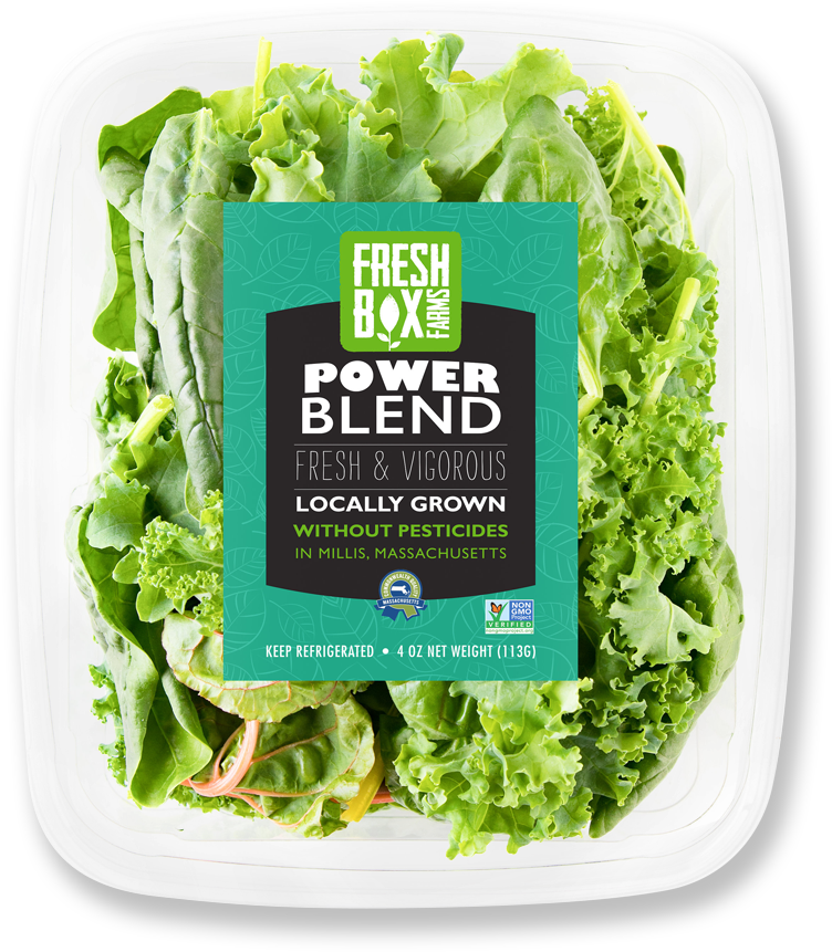 Fresh Box Farms Power Blend Lettuce