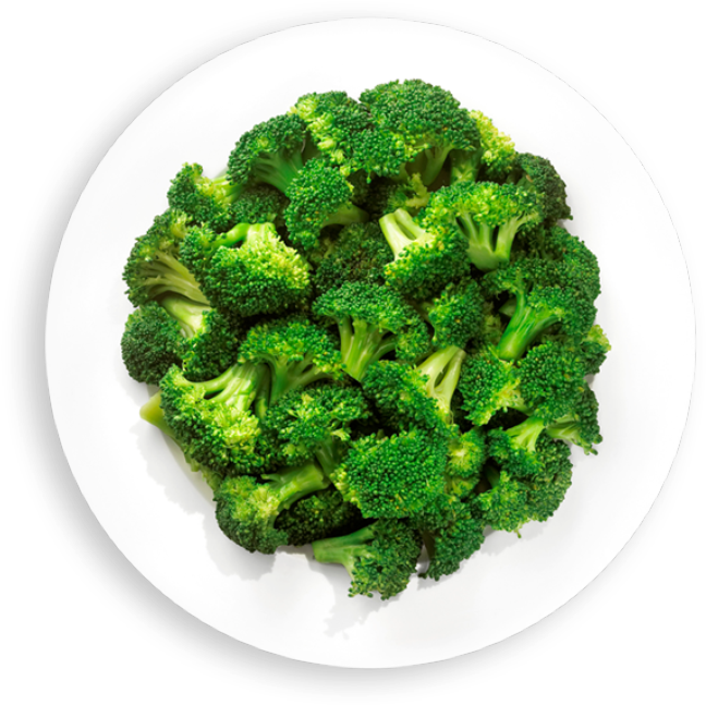 Fresh Broccolion Plate