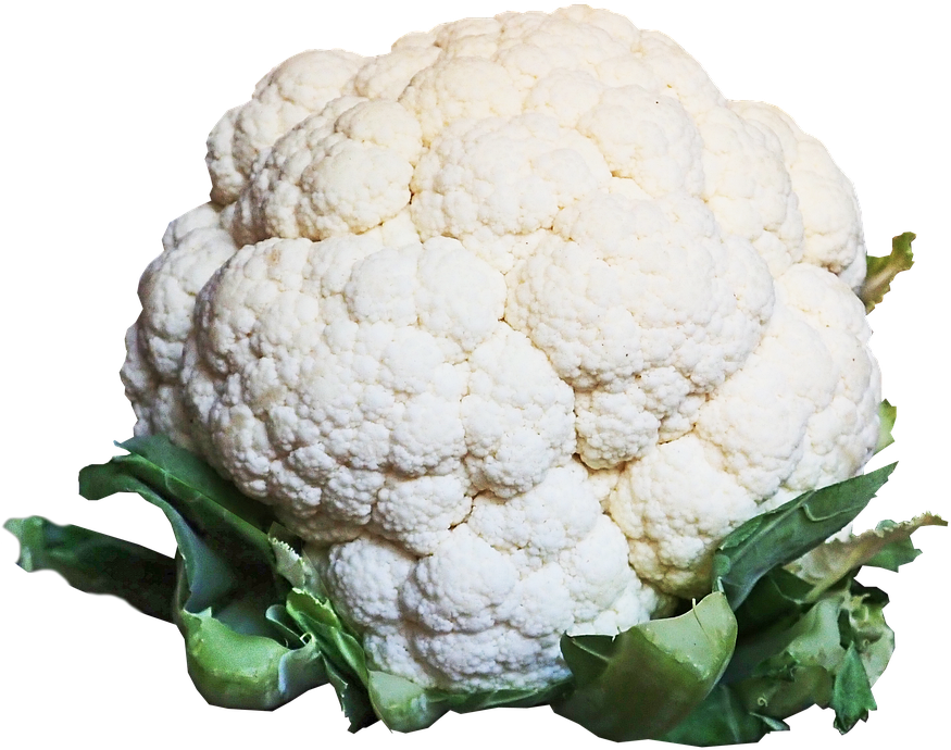 Fresh Cauliflower Isolated.png