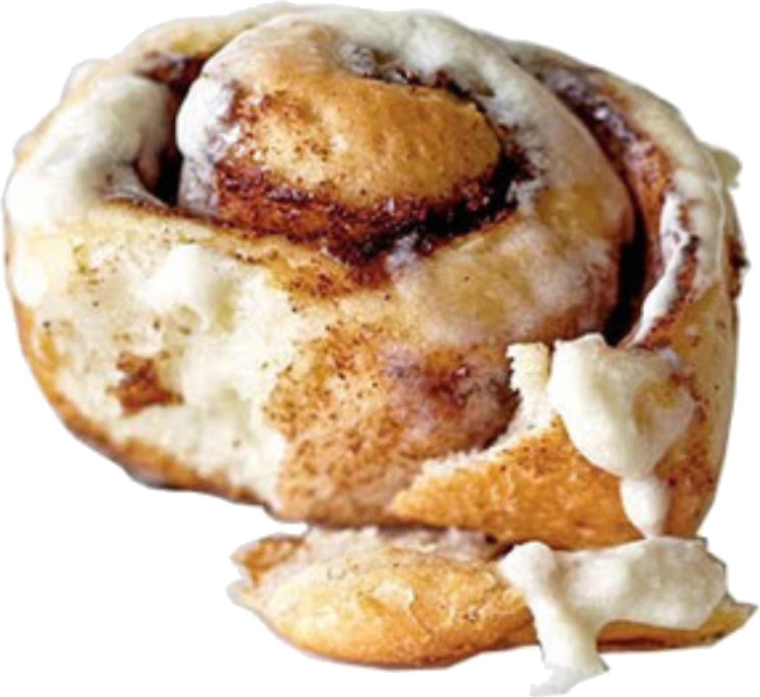 Fresh Cinnamon Roll Delicious Treat.png