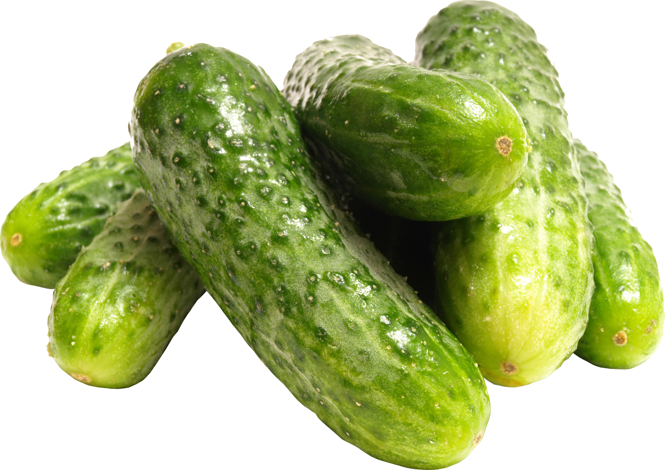 Fresh Cucumbers Isolated.png