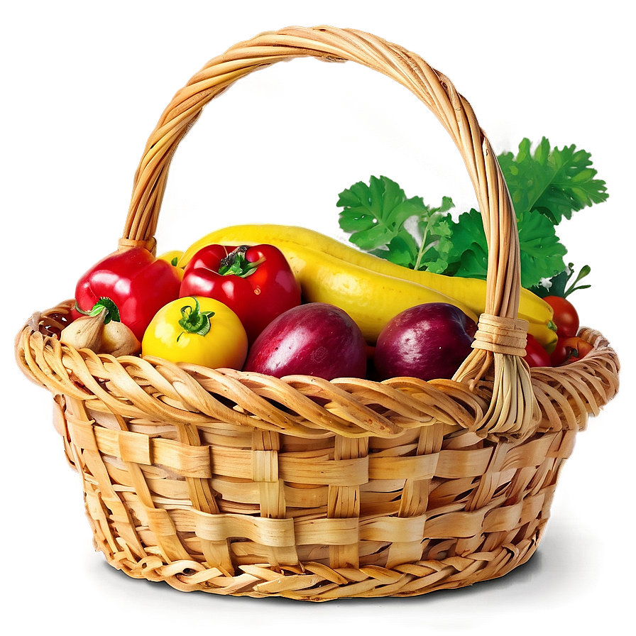 Fresh Farm Produce Basket Png Ihm50