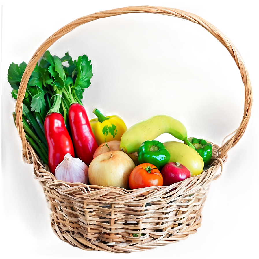 Fresh Farm Produce Basket Png Xyx4