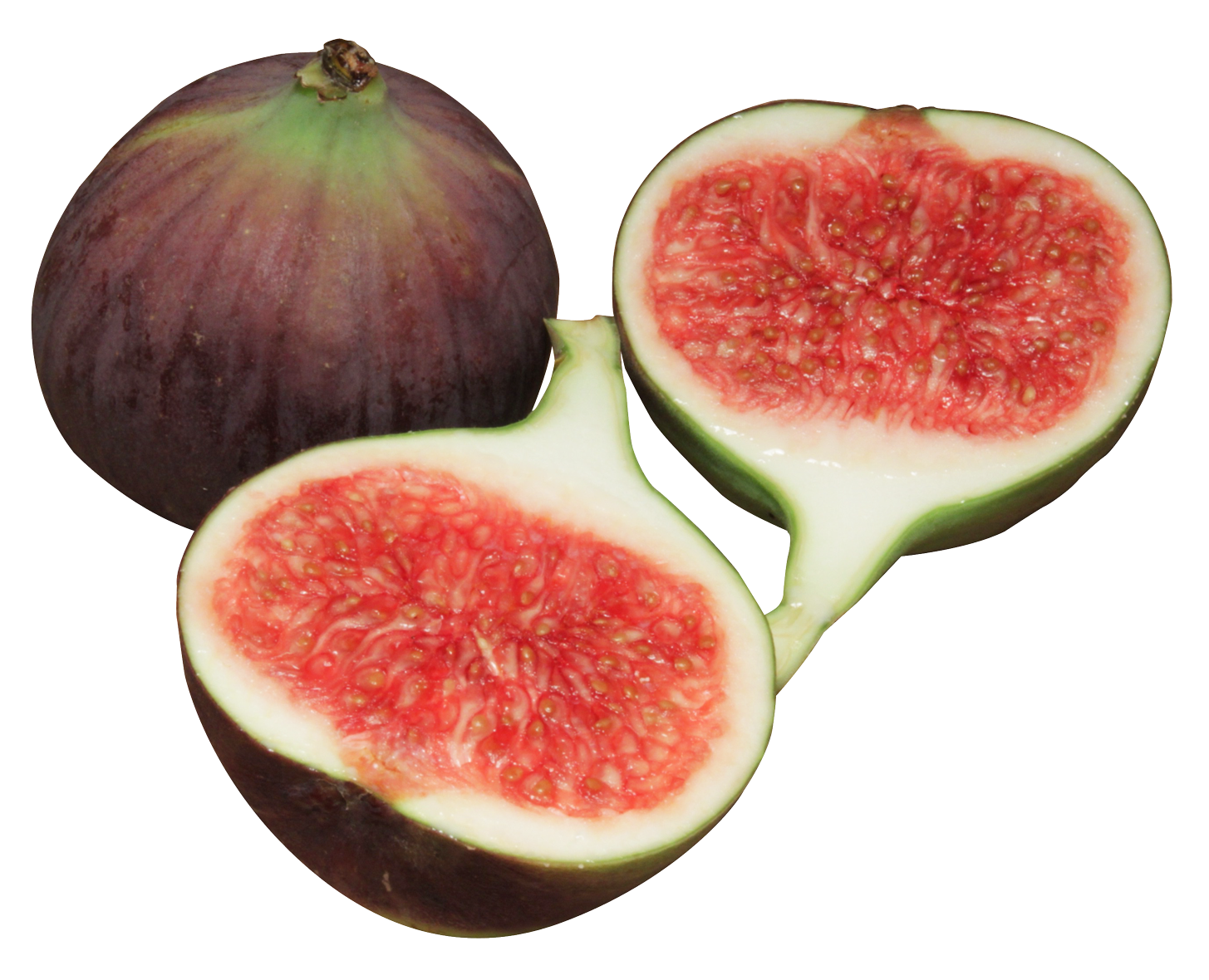 Fresh Fig Fruit Halved