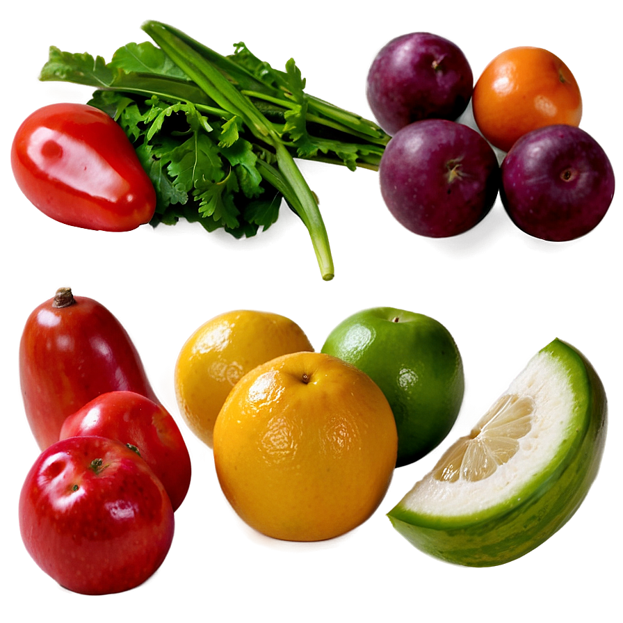 Fresh Fruits And Vegetables Png 06252024