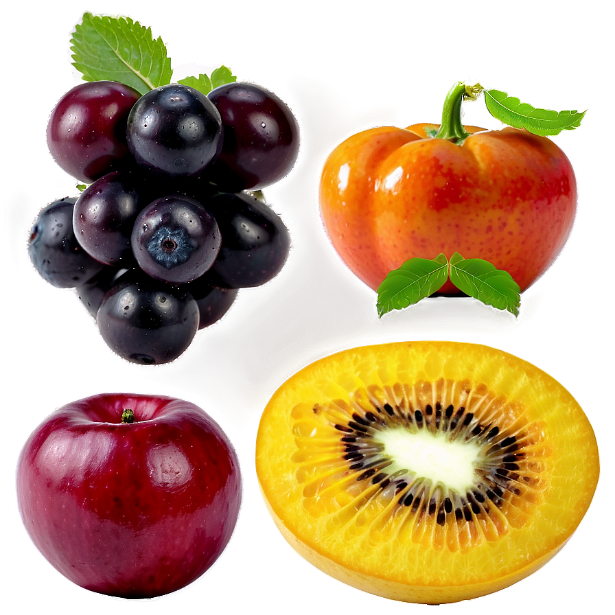 Fresh Fruits And Vegetables Png 06252024