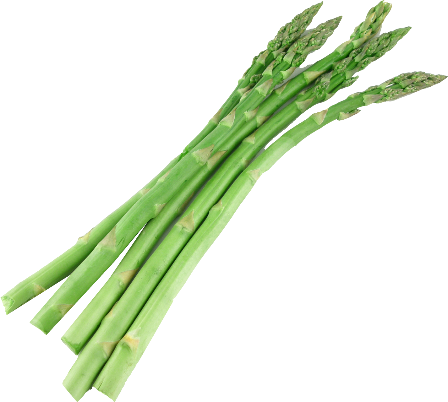 Fresh Green Asparagus Bunch.png