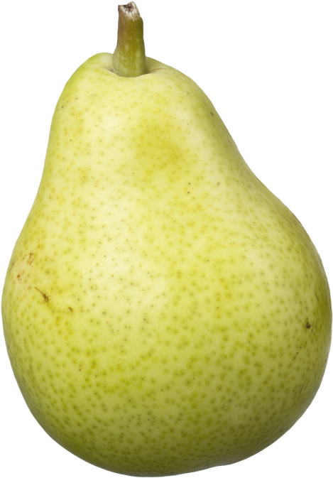 Fresh Green Pear Isolated