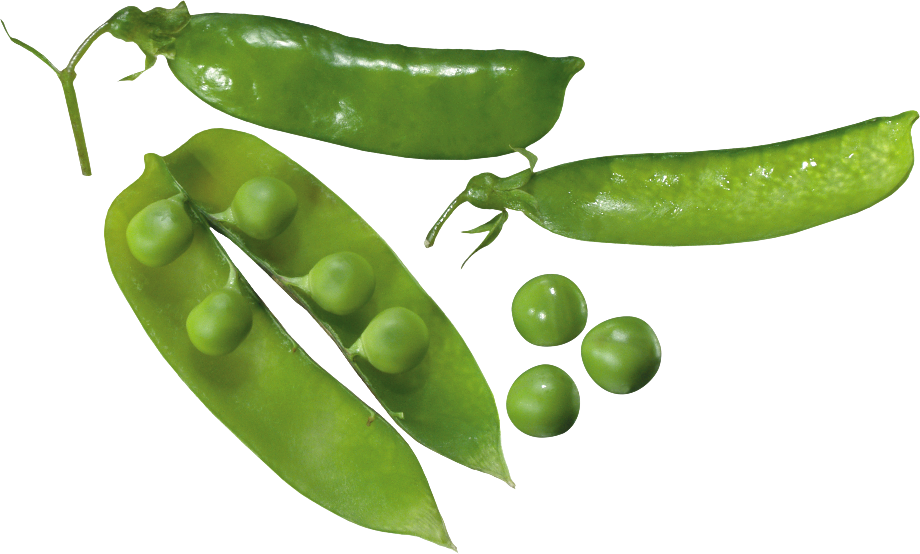 Fresh Green Peas Pods Transparent Background