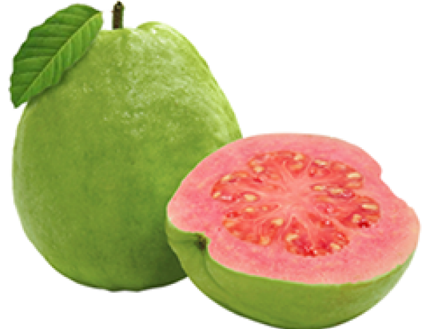 Fresh Guava Fruit Cutand Whole