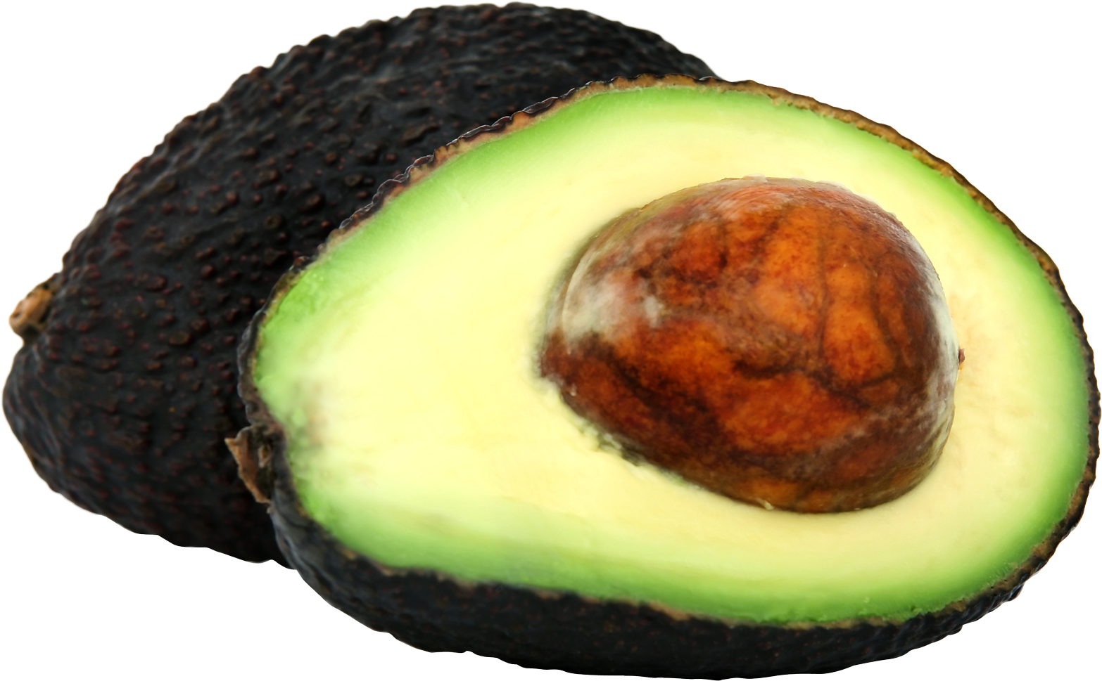 Fresh Halved Avocado