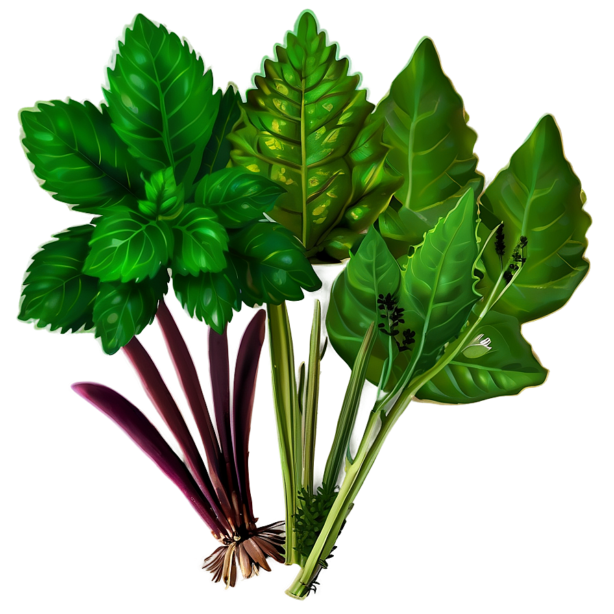 Fresh Herb Collection Png 44