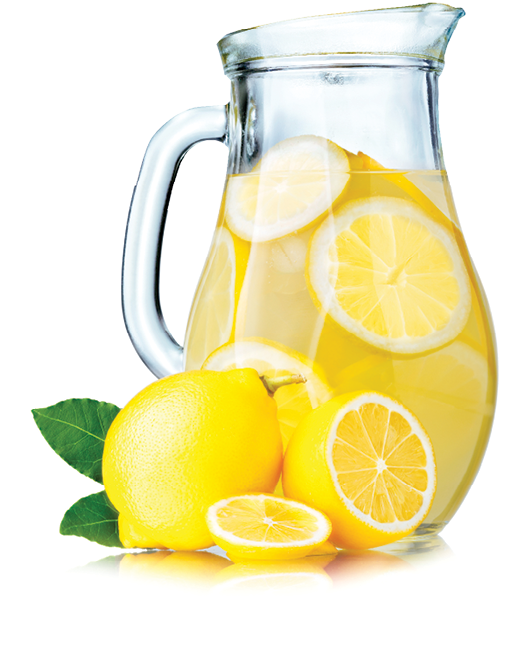 Fresh Lemonade Pitcherwith Lemons