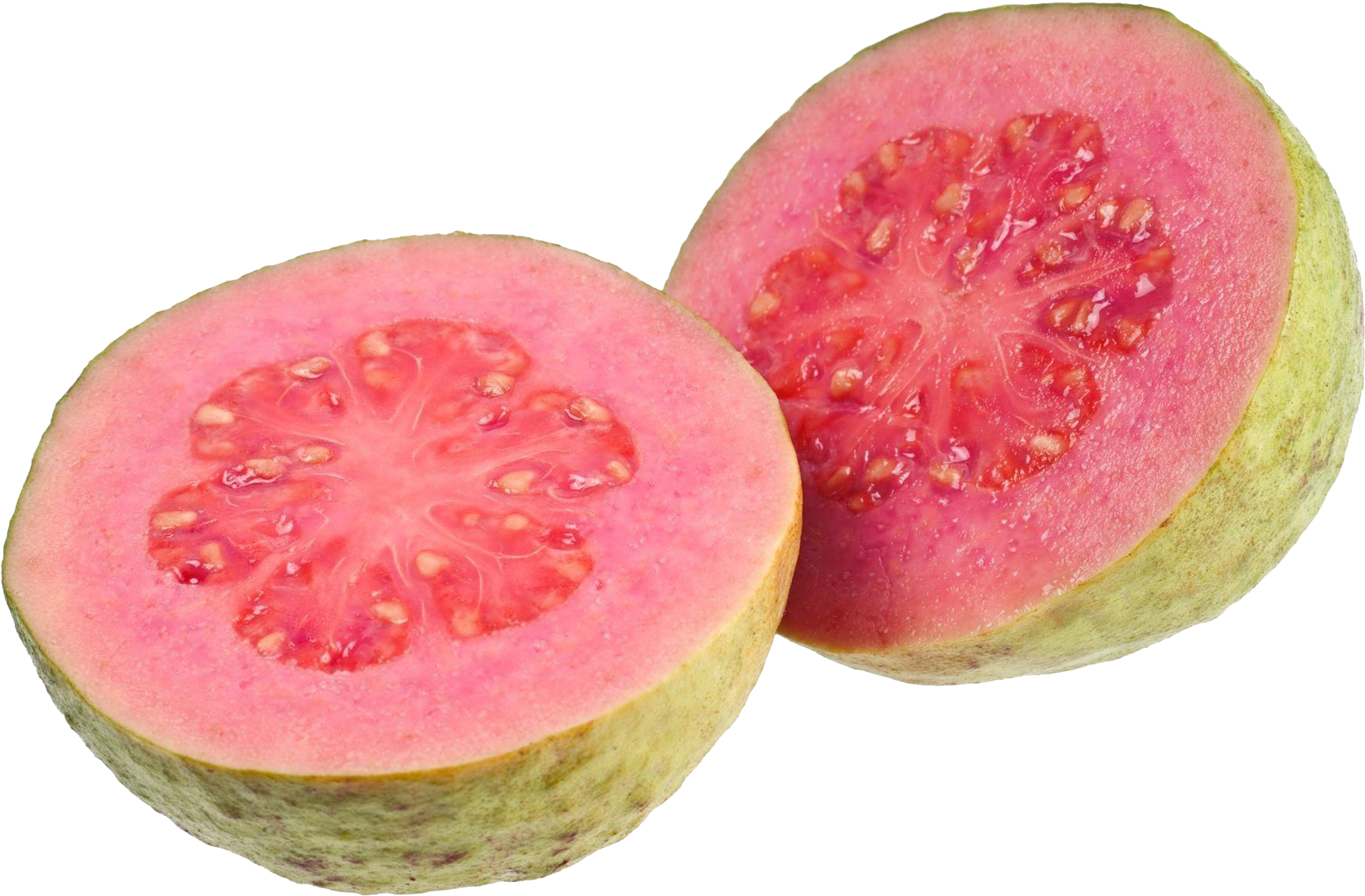 Fresh Pink Guava Halves