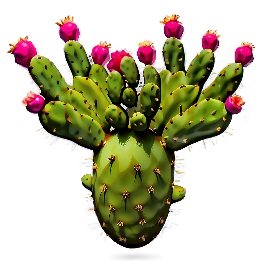 Fresh Prickly Pear Cactus Png Vmh