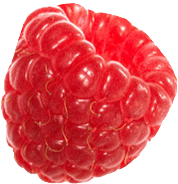 Fresh Raspberry Closeup.png