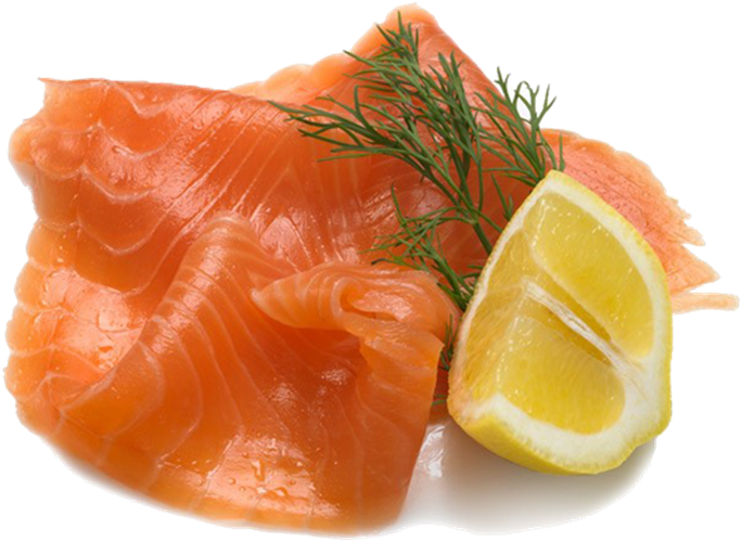 Fresh Smoked Salmon Slicewith Lemonand Dill.png