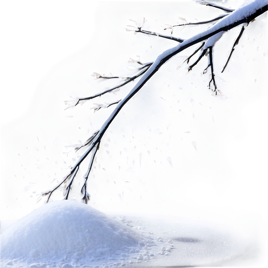 Fresh Snowfall Background Png 04292024