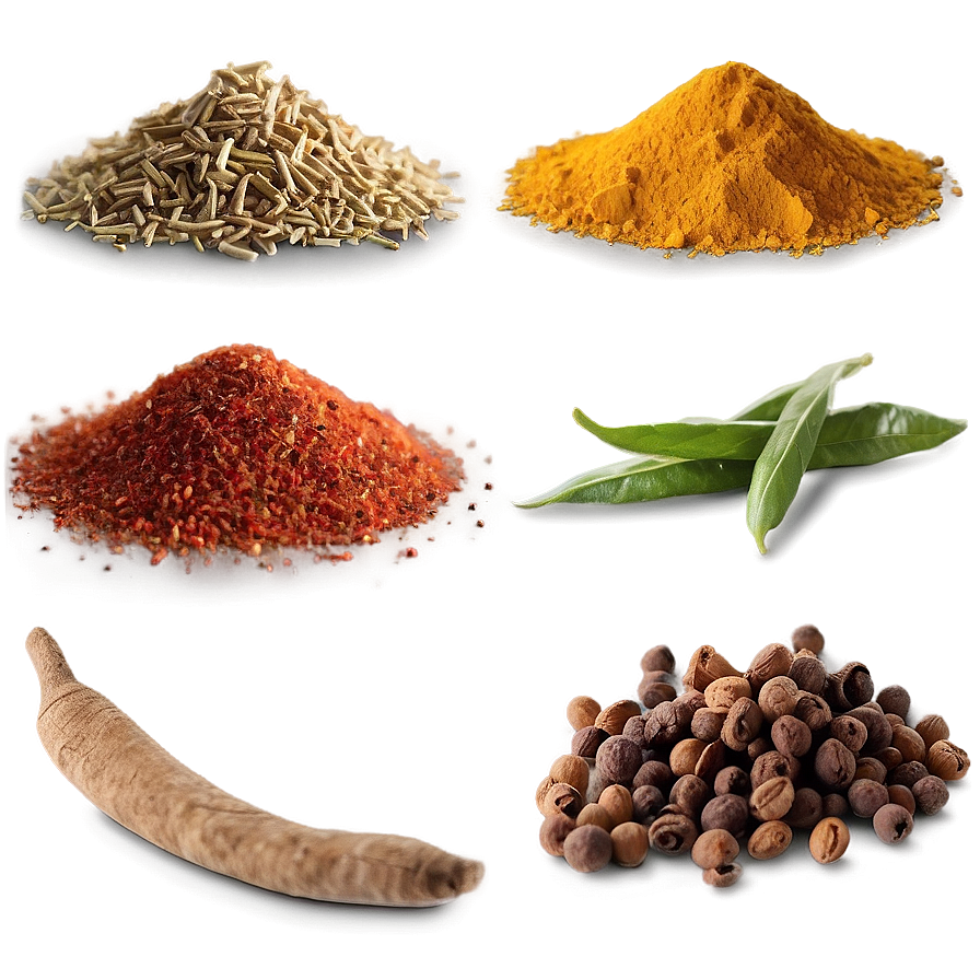 Fresh Spice Assortment Png 06252024