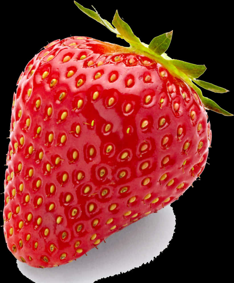 Fresh Strawberry Closeup