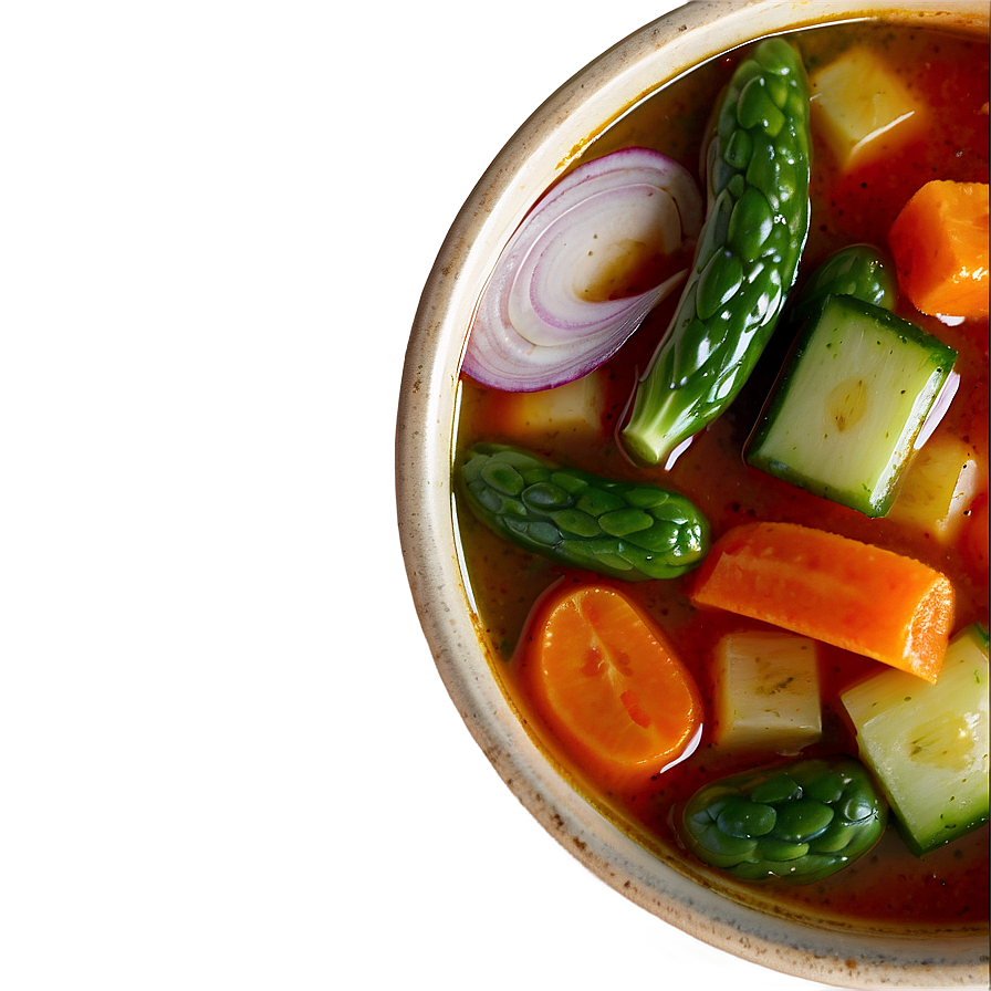 Fresh Vegetable Soup Png 05242024