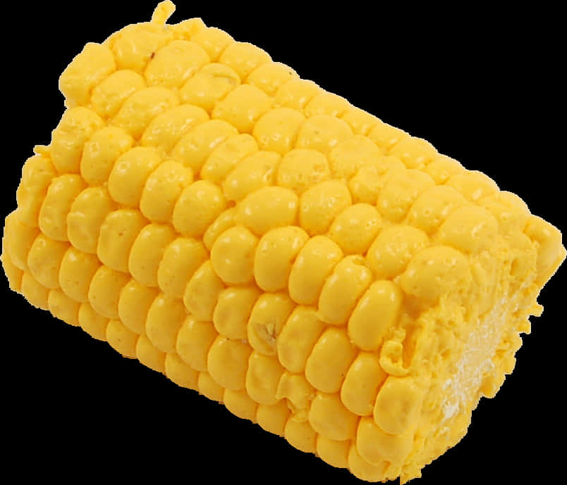 Fresh Yellow Corn Cob