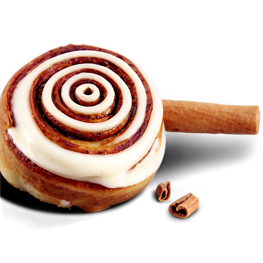 Freshly Baked Cinnamon Roll Png 06122024