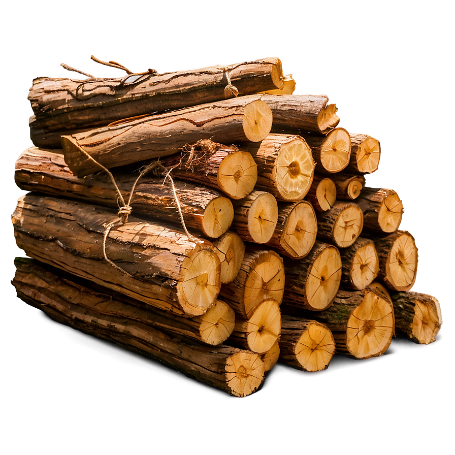 Freshly Cut Firewood Png 2