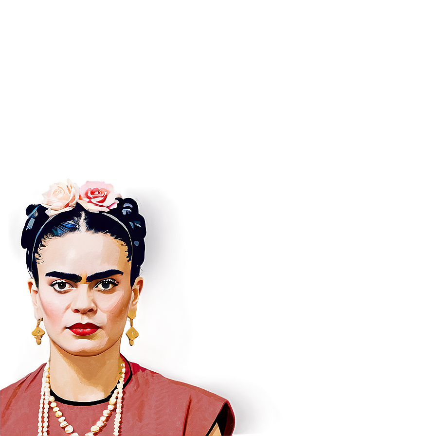 Frida Kahlo Portrait Mexico Png 05212024