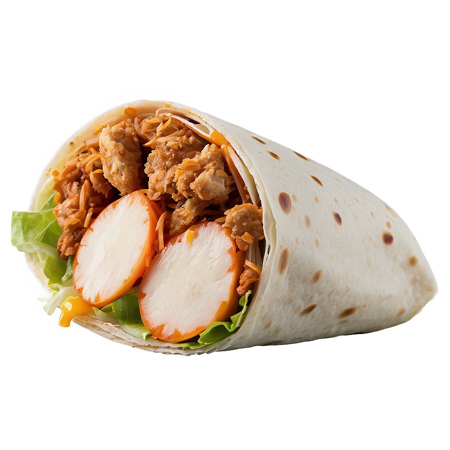 Fried Chicken Wrap Png Jyf