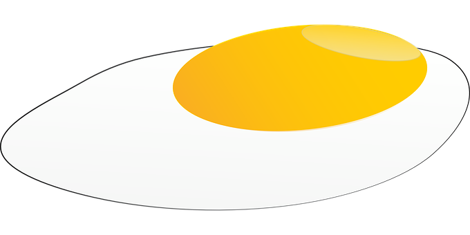 Fried Egg Vector Illustration