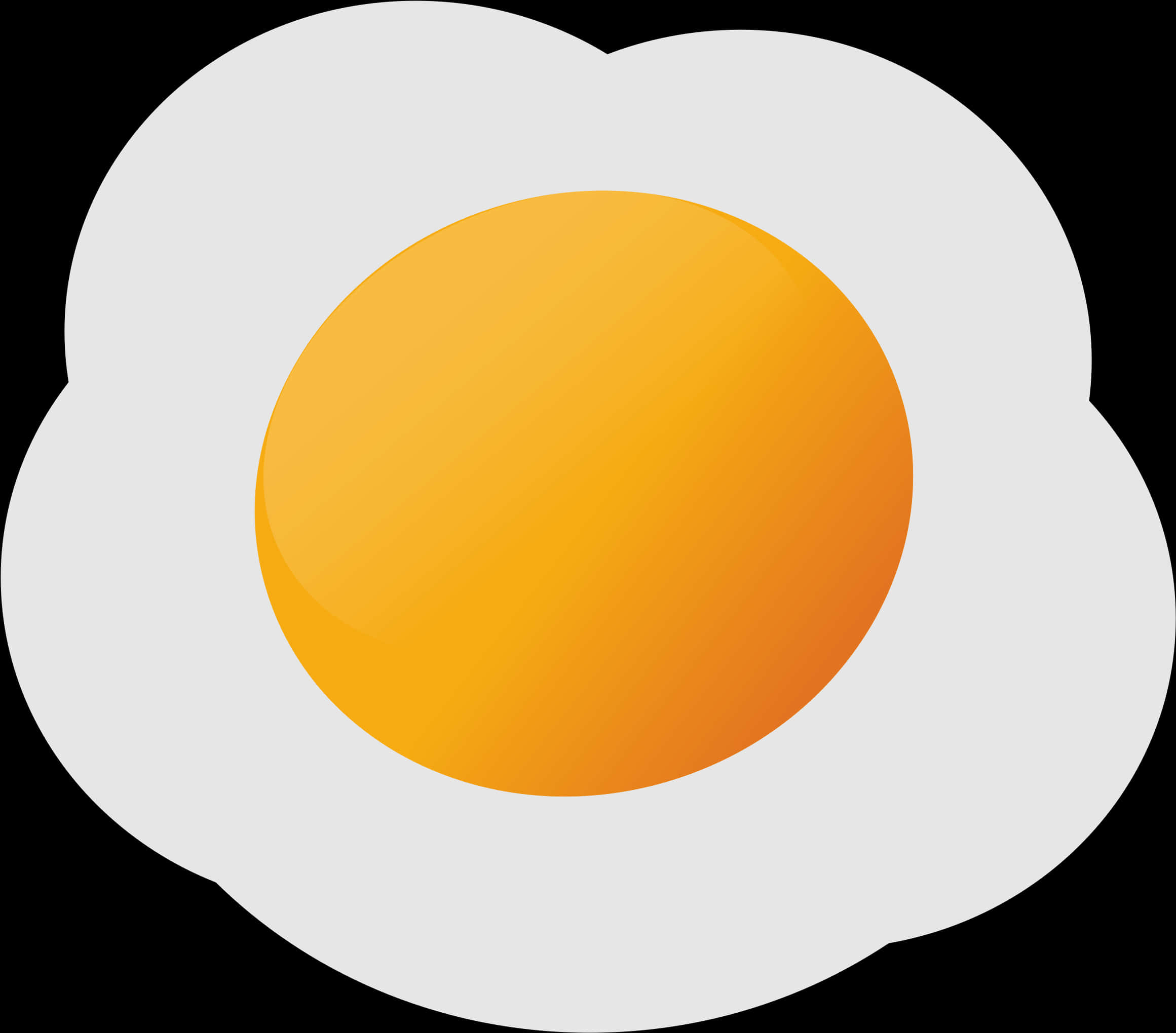 Fried Egg Vector Illustration