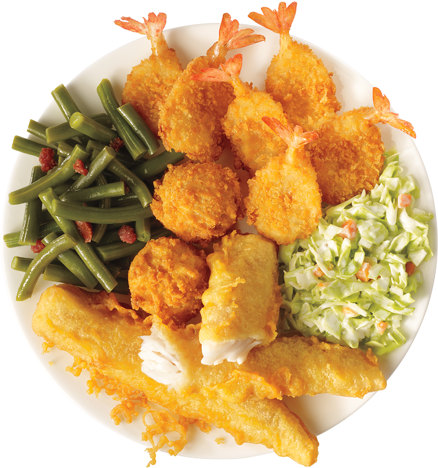 Fried Shrimp Platter Dinner