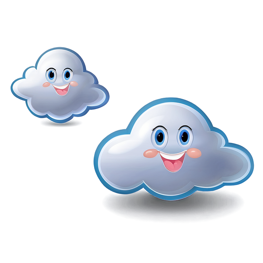 Friendly Cloud Png 46