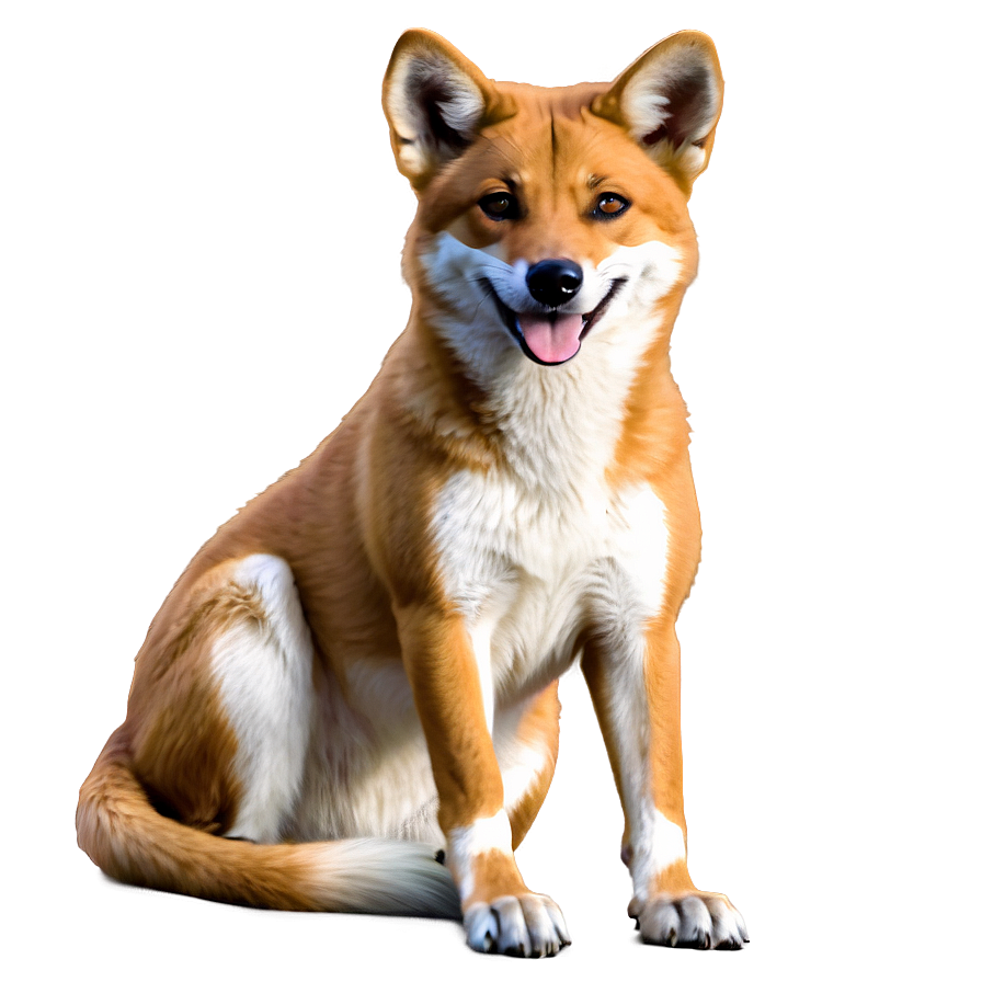 Friendly Dingo Cartoon Png 06202024