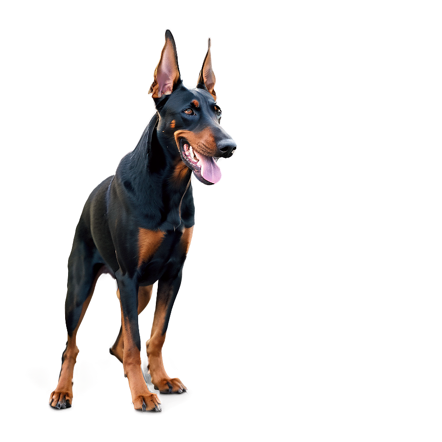 Friendly Doberman Png Hnt