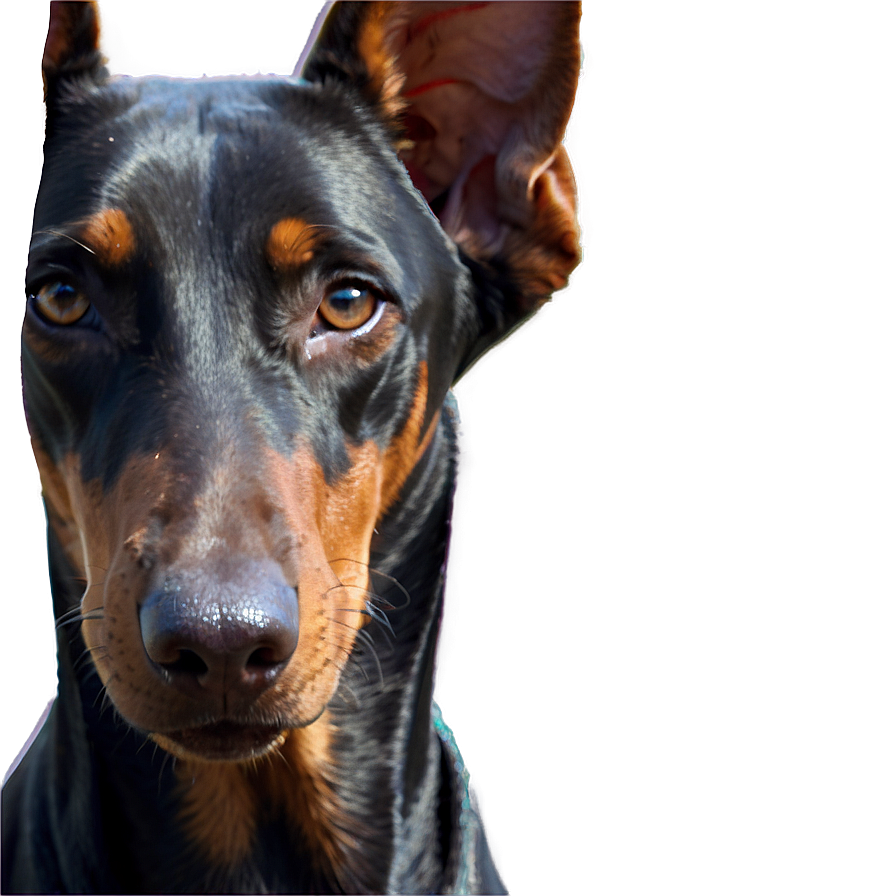 Friendly Doberman Png Sjw